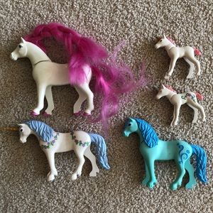 Playmobil horse unicorns
